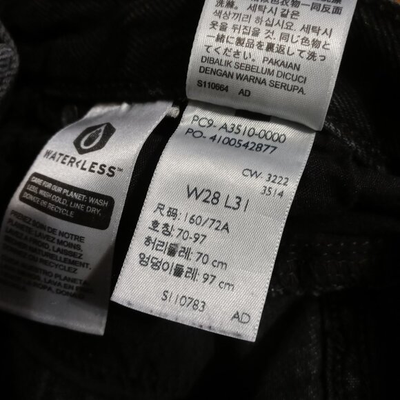 LEVI'S 94 baggy jeans in open mind (sz28) - Picture 9 of 15